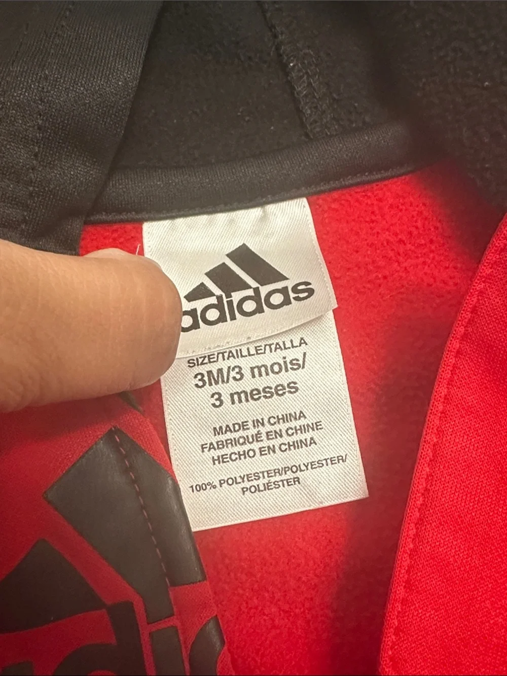 3 Month Baby Bundle Adidas Full Zip Jacket Carter’s Outfit